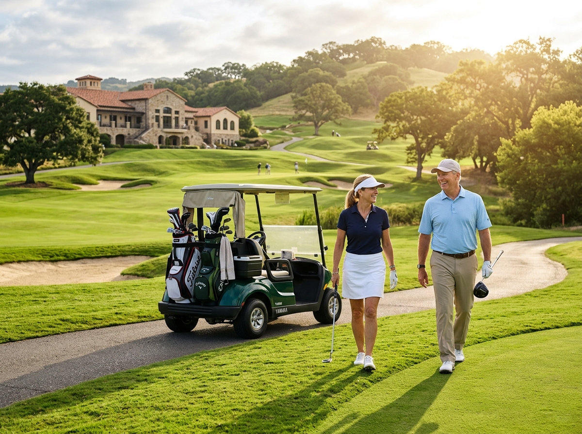 Golf morning in the Your Club mobile gallery
